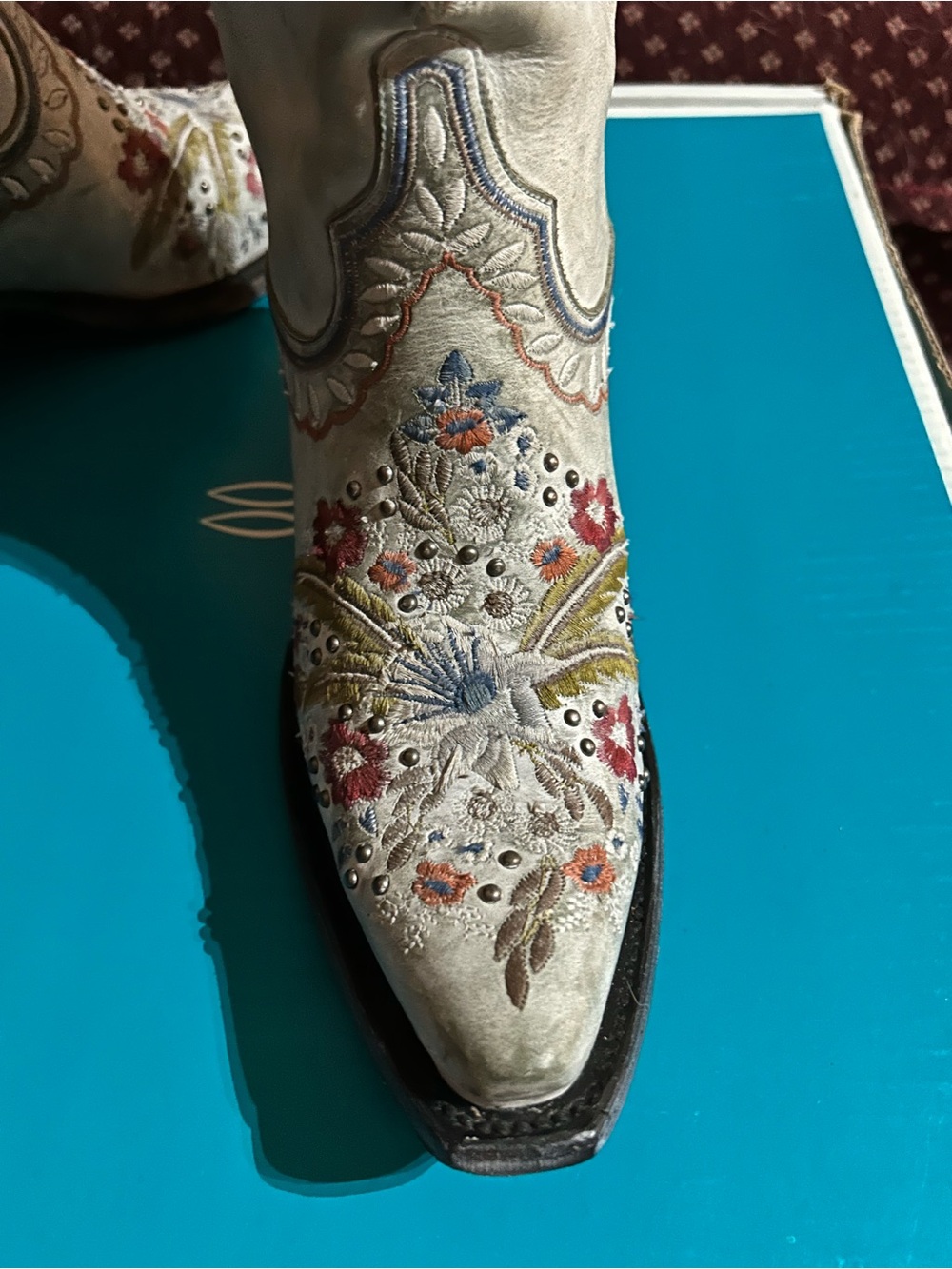 Ladies Lane Cowboy boots w/tag, box - Picture 7 of 7